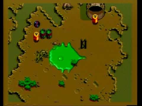 The Ooze Sega Genesis 25 minutes gameplay only no commentary