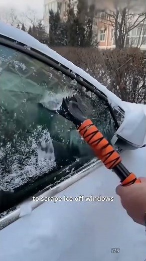 🔥This Week Special Offer 49% OFF🔥Dual Head Snow Broom with Ice Scraper for Car
