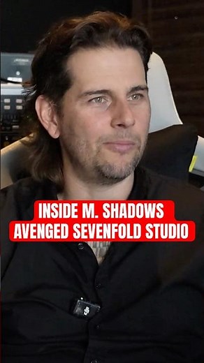 Inside M. Shadows' Avenged Sevenfold Home Studio #avengedsevenfold #a7x #rock #mshadows