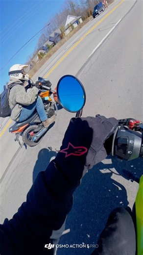 Benelli TNT135 vs Honda Clone 150 #automobile #motorcycle #benelli #gopro #minibike #riding #honda