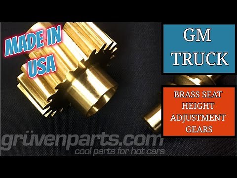 GruvenParts GM Truck Brass Gear Seat Repair