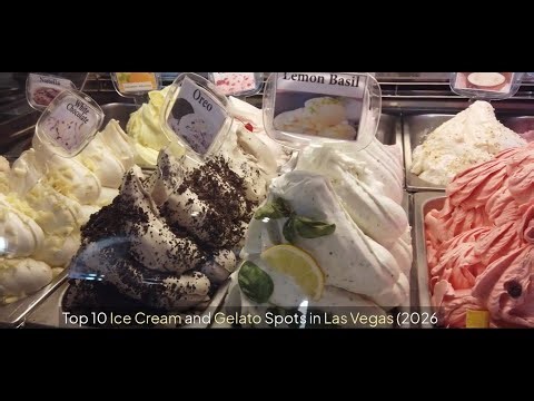Top 10 Ice Cream and Gelato Spots in Las Vegas (2026)