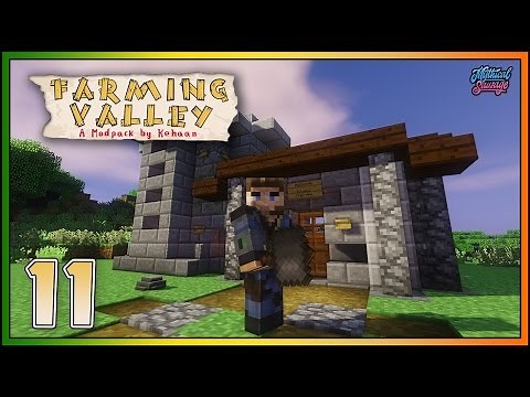 Minecraft ► Farming Valley ► THE BLACKSMITH!!! ► EP.11 [ 1.10.2 Modded Minecraft]