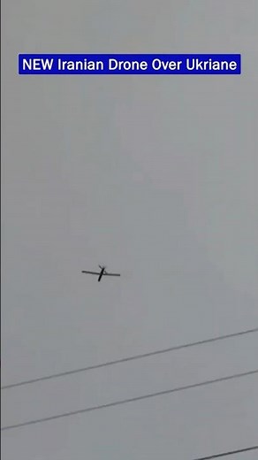 Iranian Shahed-101 Drone Spotted Over Ukraine!!