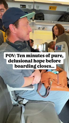 12 reactions | We tried the classic travel hack: book the window and...