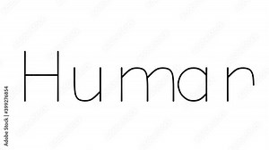 Human Handwritten Text Animation in Various Sans-Serif Fonts and Weights