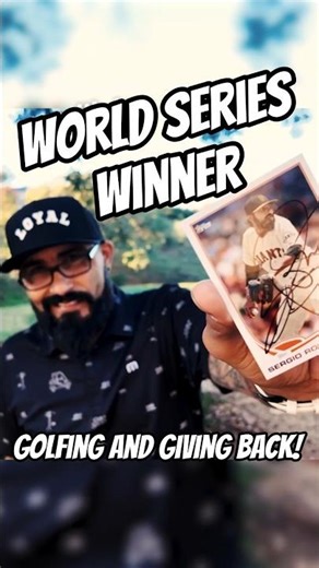 Sergio Romo on Giving Back | Loyal to My Soil Golf Tournament