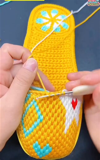 DIY Making Beautiful Woolen Sleeper In Easy #tailor #crochet #tailormade #diysewing #shoes #sew | Boutique Tips & Tricks