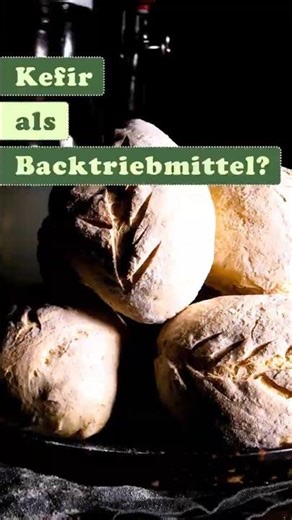 Kefir als Backtriebmittel - Kefir-Dinkel-Brötchen - vegan