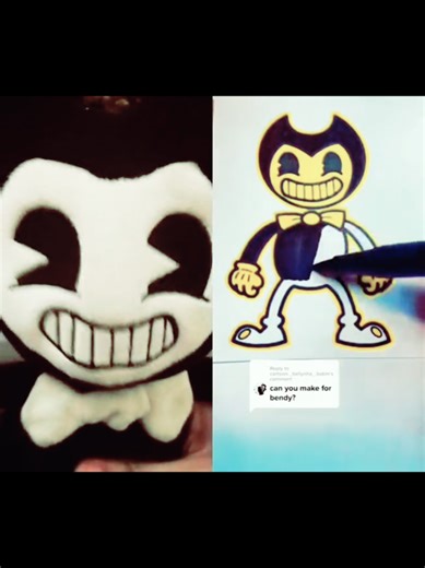 #onthisday Bendy drawing! #bendy #bendyplushies #drawing