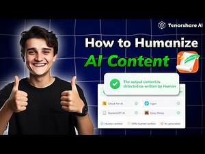 How to Turn AI Content into Human-like Writing | Free Humanize AI Content