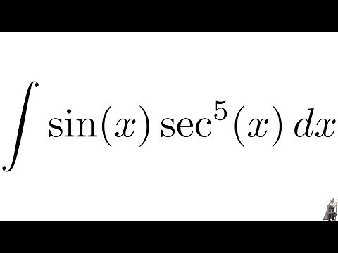 Integral sin(x)sec^5(x)