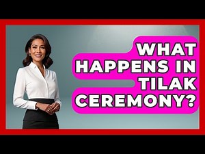 What Happens In Tilak Ceremony? - Hindu Enlightenment Journey