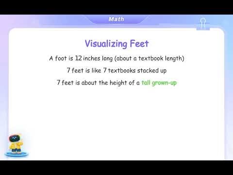 Free Video Lesson: Measure Lengths Using Customary Length Units(Inches, Feet, And Yards) - (Grade 5)
