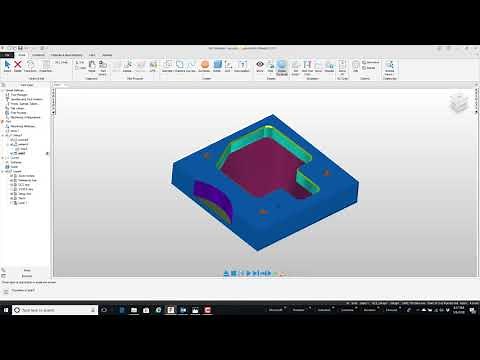 Generating Solid from 2.5D Features in FeatureCAM