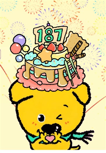 Cake time with Tobi 🎂！ Thanks to all 187 of you! #petlovetobi #fyp #animation #thankyou #birthdaycakes