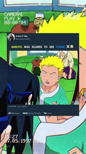 NARUTO SCARED 😨...