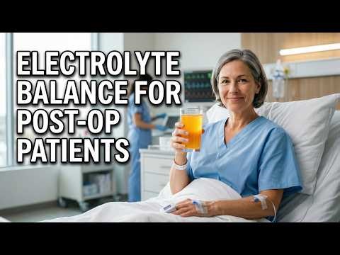 Your Fatigue After Surgery Might Be an Electrolyte Problem