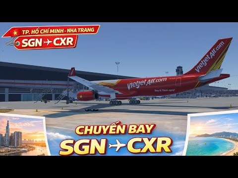 Infinite Flight 26.1 New Updates ( Beta Test- Vietjet Air A330-300 ) TP.HCM-NHA TRANG )