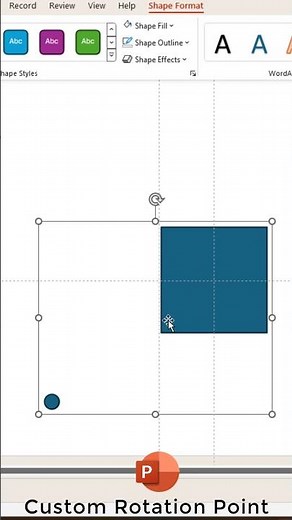 PowerPoint Custom Rotation: Create a Custom Rotation Point in PowerPoint