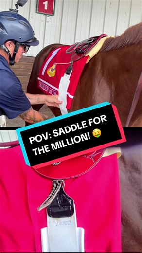 POV: you’re saddling for the great Todd Pletcher in the G1 Arlington Million! 🤑 @Colonial Downs Racetrack