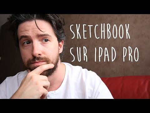 Sketchbook sur iPad pro : premier test