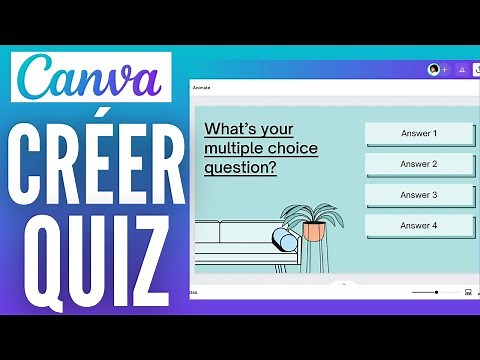 Comment Faire Un Quiz Sur Canva | Créer Un Quiz Sur Canva ( Très Facile )