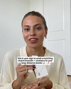 Not me crying over bracelets. 😭💕 The new Kendra Scott charm jewelry is everything you and your long-distance bestie need. 🫶 | Target