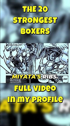 THE 7° STRONGEST CHARACTER OF HAJIME NO IPPO | #hajimenoippo