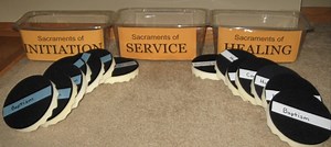 Sacrament Game: Sacrament Sort Toss - Catechism Angel | Free Resources