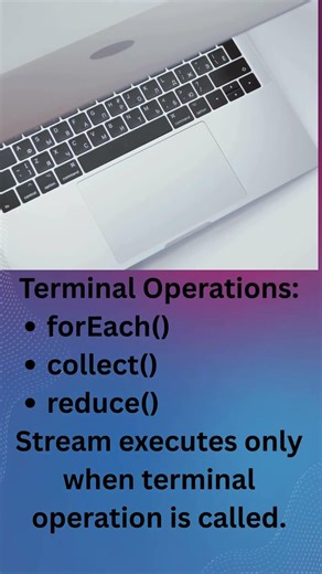 Terminal and Intermediate Operations #programming #strings #javacollections