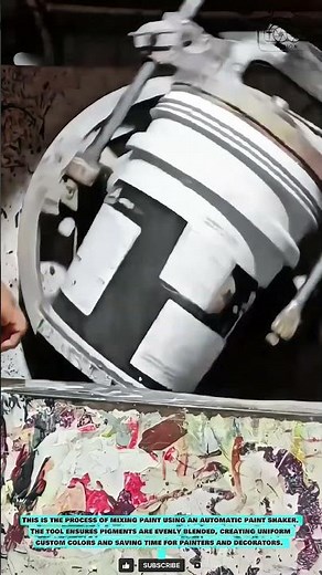 Practical Automatic Paint Mixer for Super Fast and Even Color Mixing for Painters #innovationtools