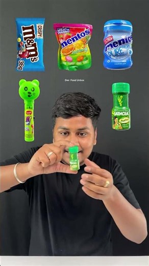 ASMR Candies Eating ~ Challenge | So Satisfying Eating Lots Of Candy #shorts #asmr #candy