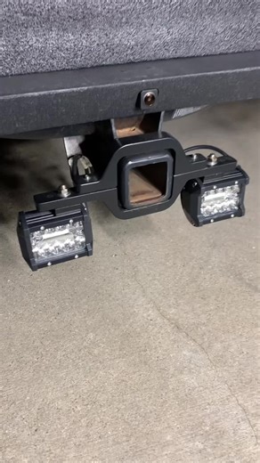 BLACK FRIDAY Nilight 2 Pcs 4 Inch 60W Led Pods with 2 Inch Tow Hitch Mounting Brackets Backup Reverse Lights Rear Light Bar for Pickup ATV SUV Waterproof Taillight #ledlightbar #hitchlights #trailerhitchlightbar