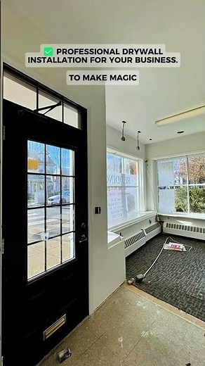 Commercial Drywall Installation 🏢 | Fast, Clean & Professional Build