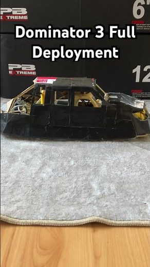 Dominator 3 full deployment!!! cardboard tornado interceptor #rc #tornado