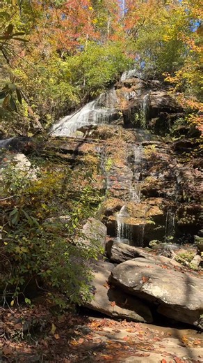 Another beautiful waterfall hike today! ￼ This is Issaqueena falls ￼ just outside Walhalla, South Carolina. | Victoria Vane