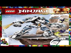 LEGO instructions - Ninjago - 71738 - Zane's Titan Mech Battle
