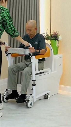 How to move elderly safely from bed to chair ▶️ Transfer Lift Handicapped Wheelchair