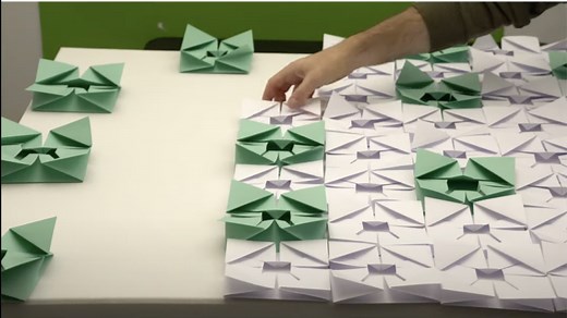 Wonder Wall: Interactive Origami Art with Raspberry Pi @Raspberry_Pi #PiDay #RaspberryPi