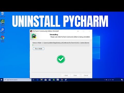 How to Uninstall PyCharm on Windows 11