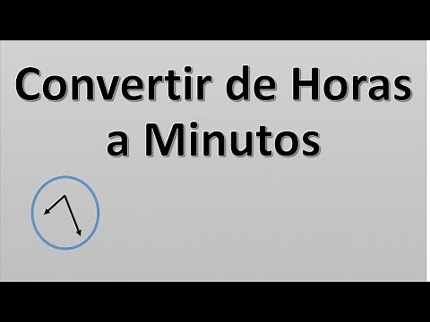 Convert from Hours to Minutes