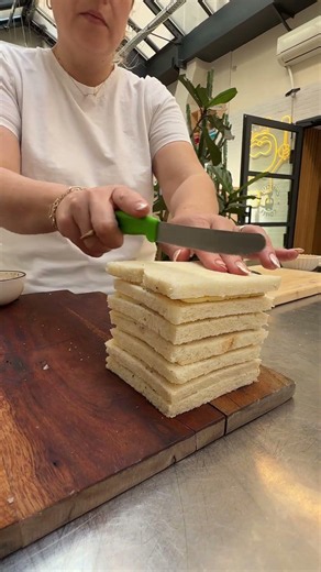 6-Layer Grilled Cheese! Every bite is cheesier than the last 😋🧀