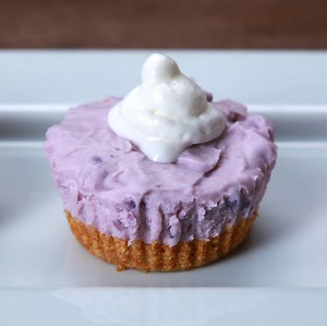 20M views · 26K reactions | Mini No-Bake Ube Cheesecakes FULL...