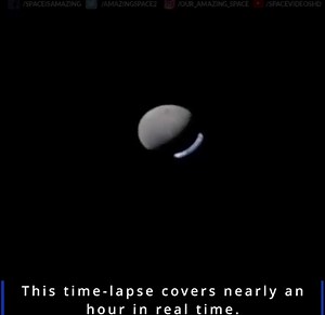 180K views · 10K reactions | Incredible video of the moon eclipsing Earth! This was captured by the Orion spacecraft as it was 268,000 miles away! | Amazing SPACE | Facebook