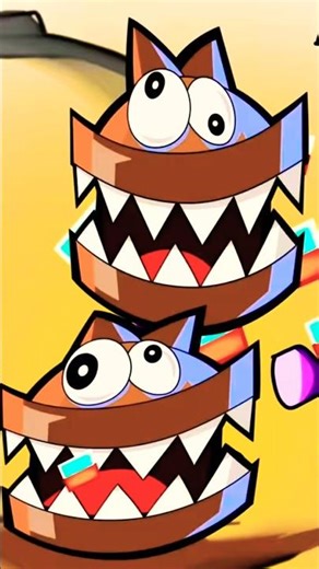 Gobba Acts the Tasmanian devil a Looney tunes reference