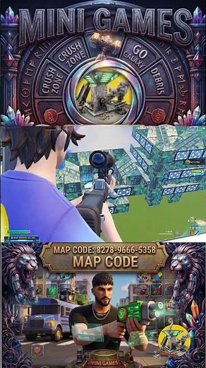 Acting like I'm in control, Castle Map Mini-games VOTE & PLAY ★45 MINIGAMES Fortnite
