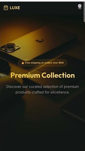How I Built This Premium Luxe E-commerceWebsite |Custom Web Dev Showcase
