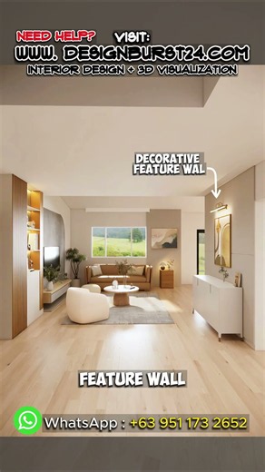 Create a Cozy Scandinavian Living Room #interiordesign