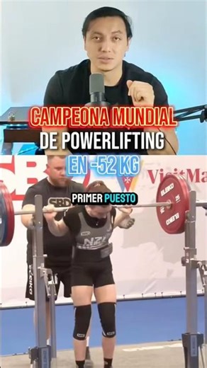 The best female powerlifter in the -52kg category in 2024 #powerlifting #hypertrophy #eviecorriga...